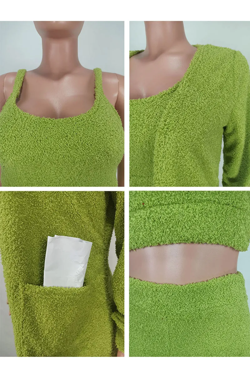 UH0311 Cardigan Loungewear Set
