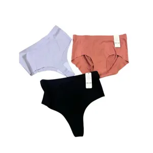 Understance Underwear Bundle, NWT Mid-Rise Hipster, 2 High Rise Contour Thongs