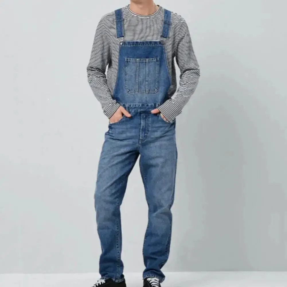UrbaneStyle's Herren Weicher Atmungsaktiver Denim Overall