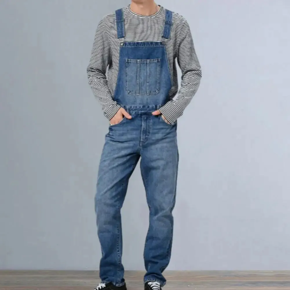 UrbaneStyle's Herren Weicher Atmungsaktiver Denim Overall