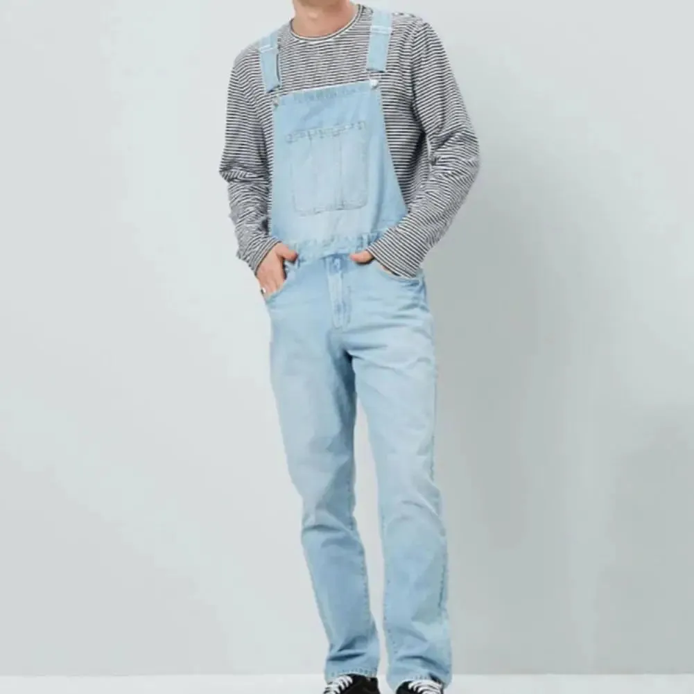 UrbaneStyle's Herren Weicher Atmungsaktiver Denim Overall