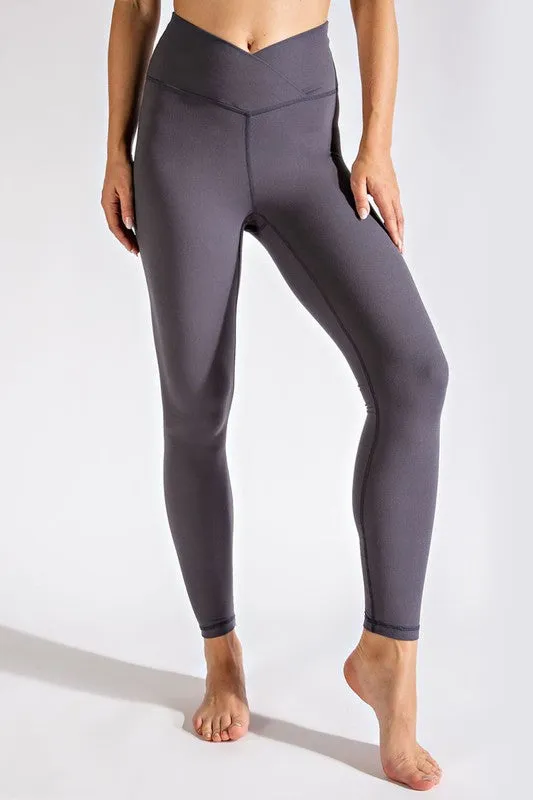 V-WAIST FULL LENGTH LEGGINGS