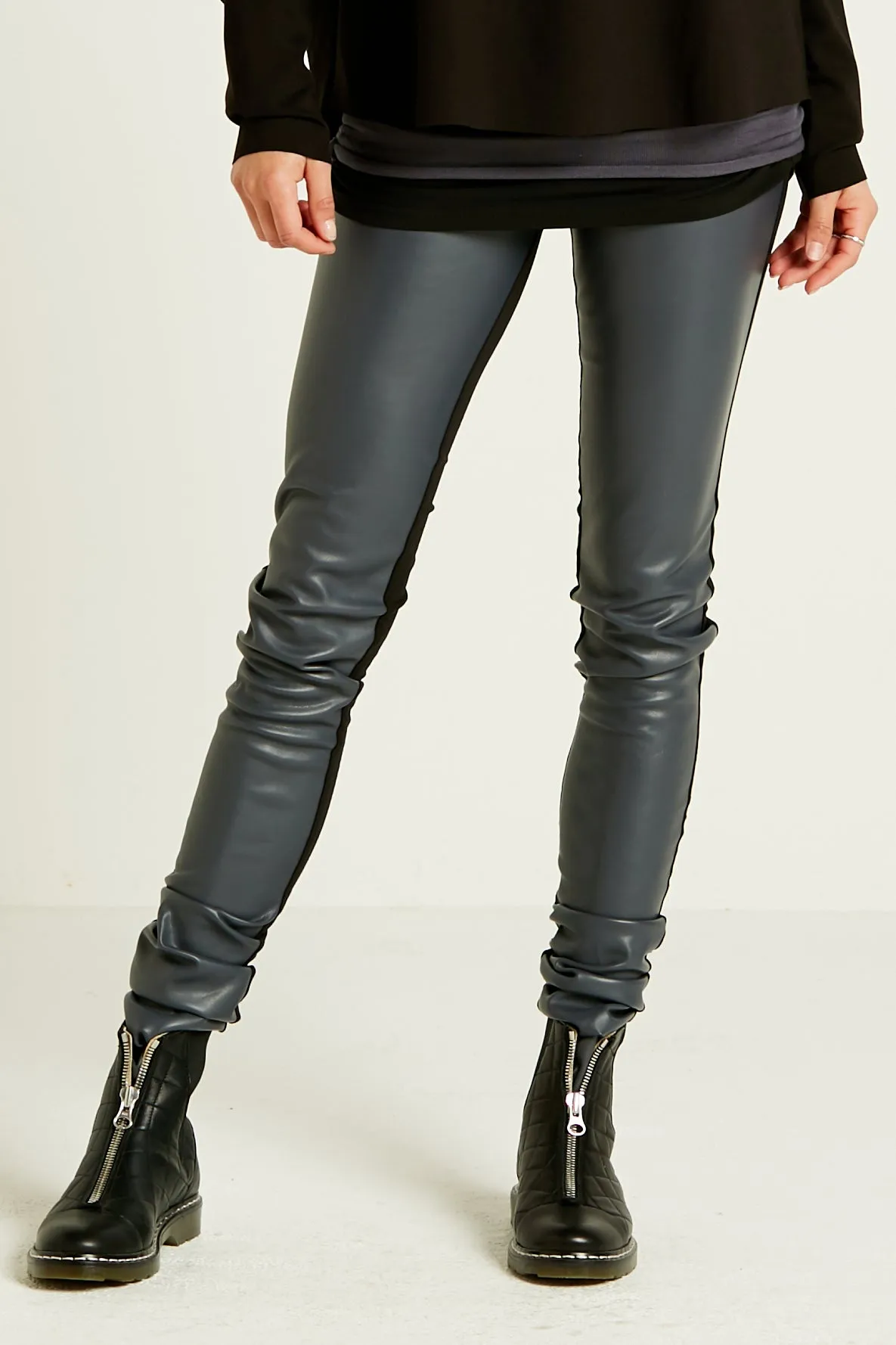 Vegan Leather Sexy Leggings