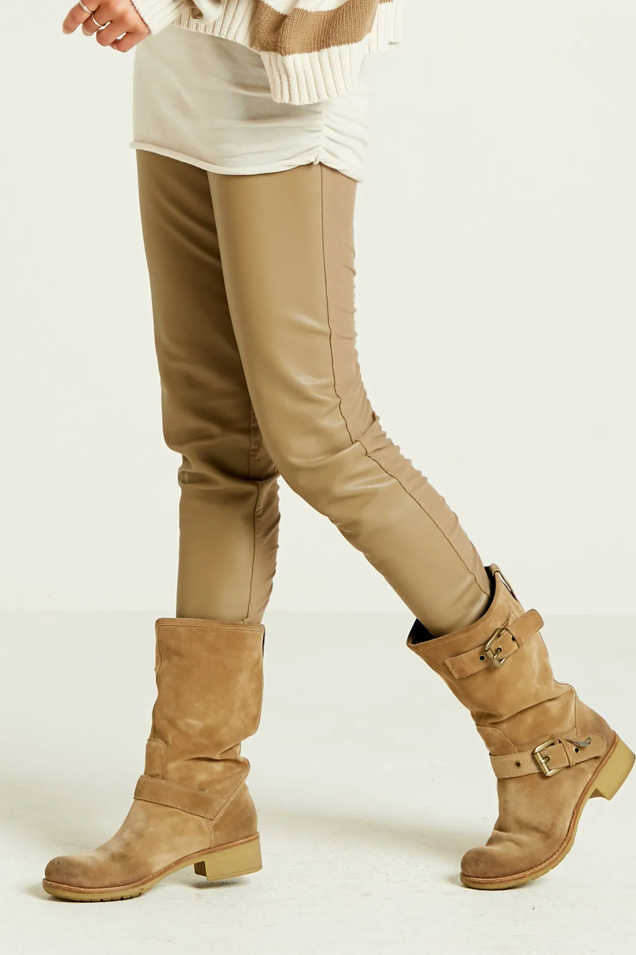 Vegan Leather Sexy Leggings