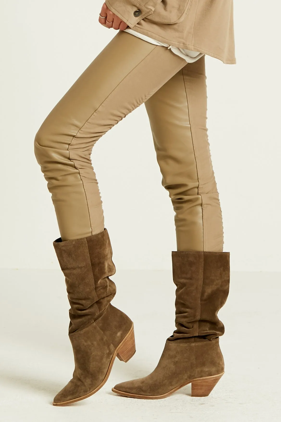 Vegan Leather Sexy Leggings