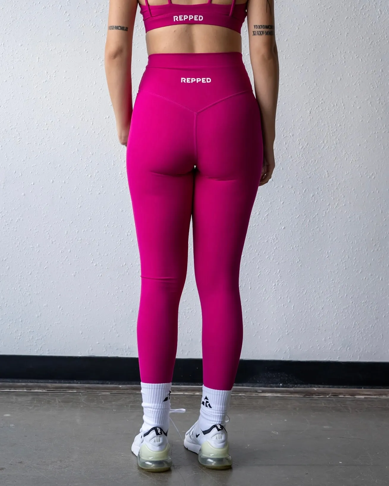 Verge High Waisted Leggings- Tulip Pink