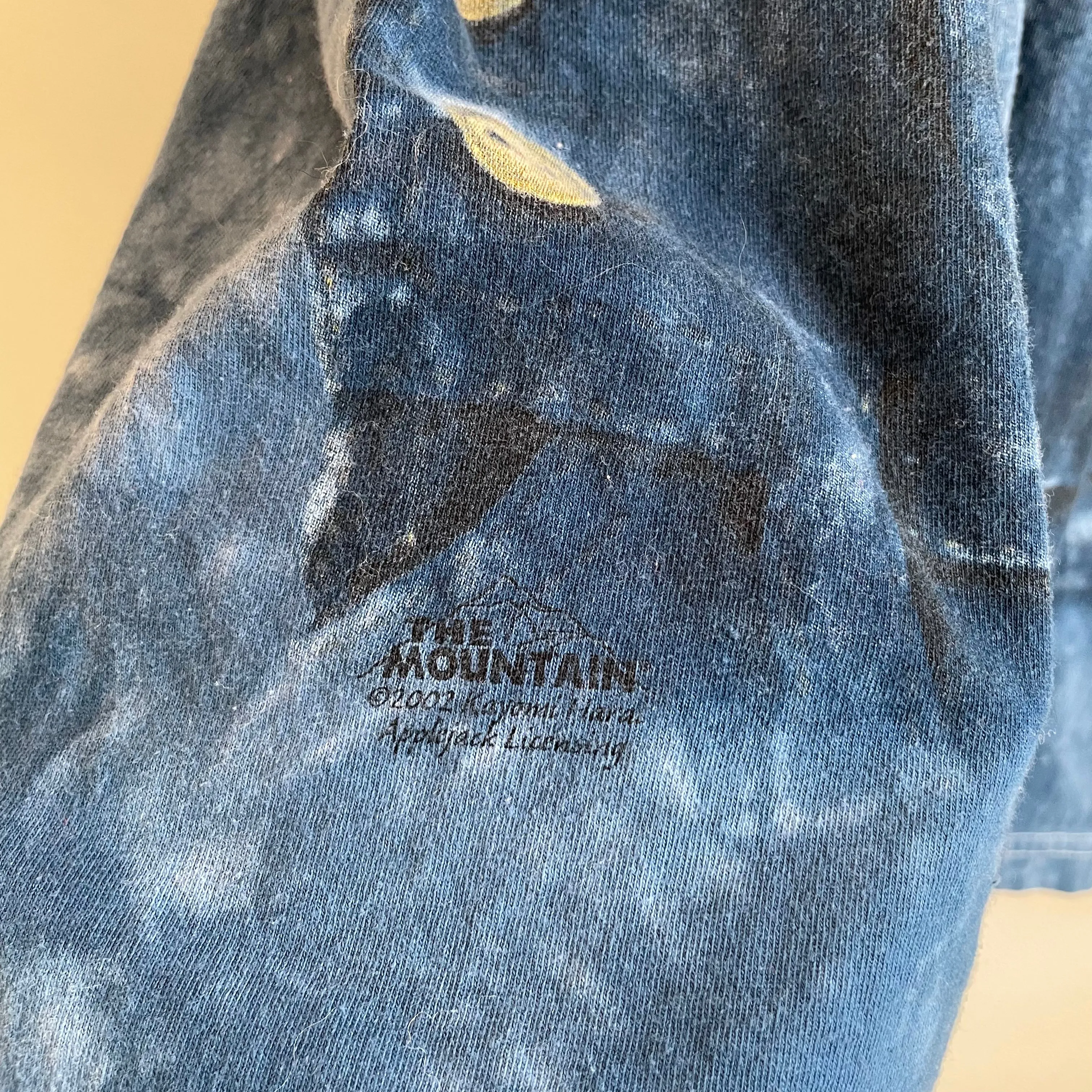 Vintage 90s Kitten in a Pocket Tie Dye tee from The Mountain // Unisex Size X-Large