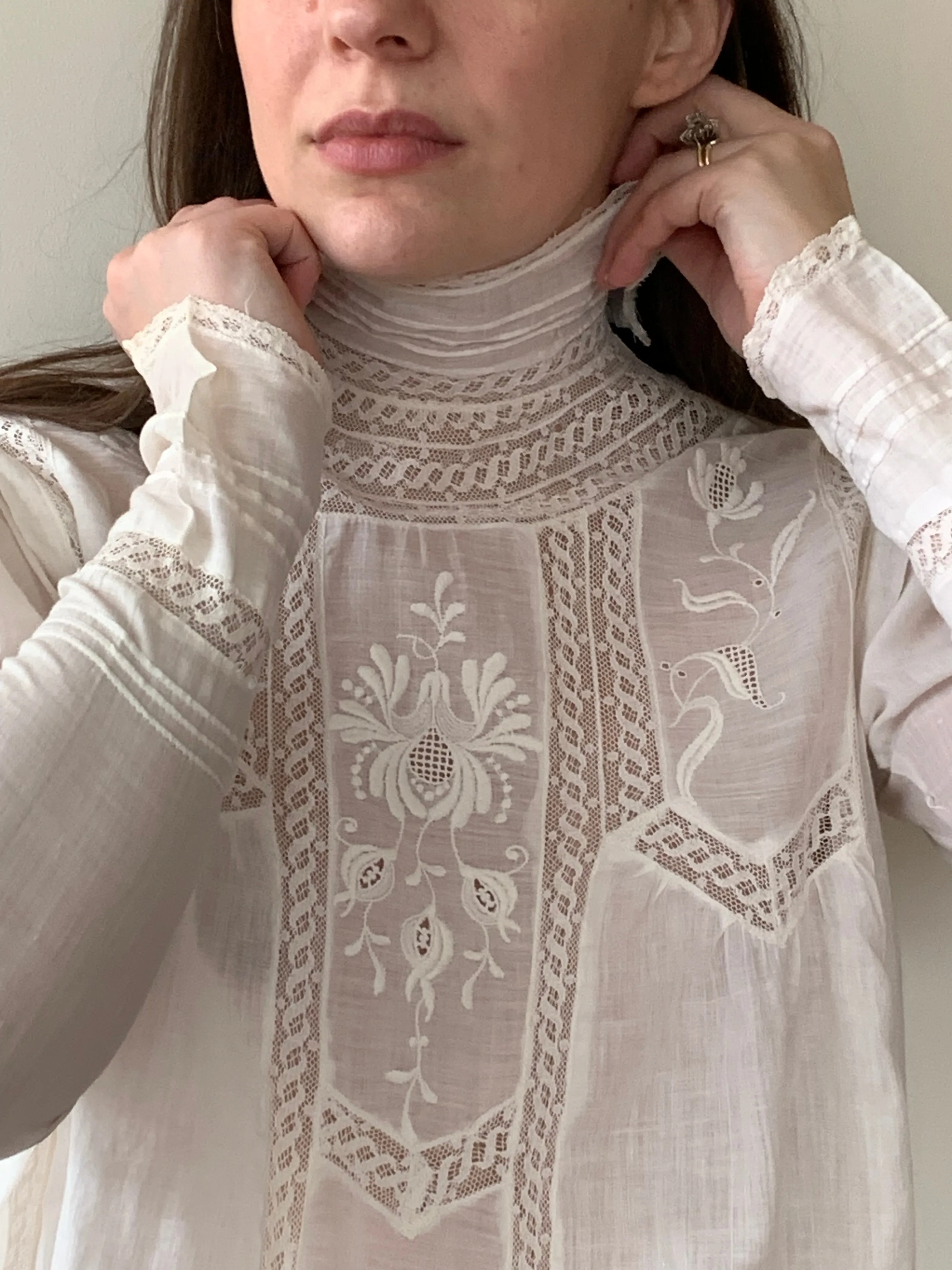 Vintage embroidered blouse