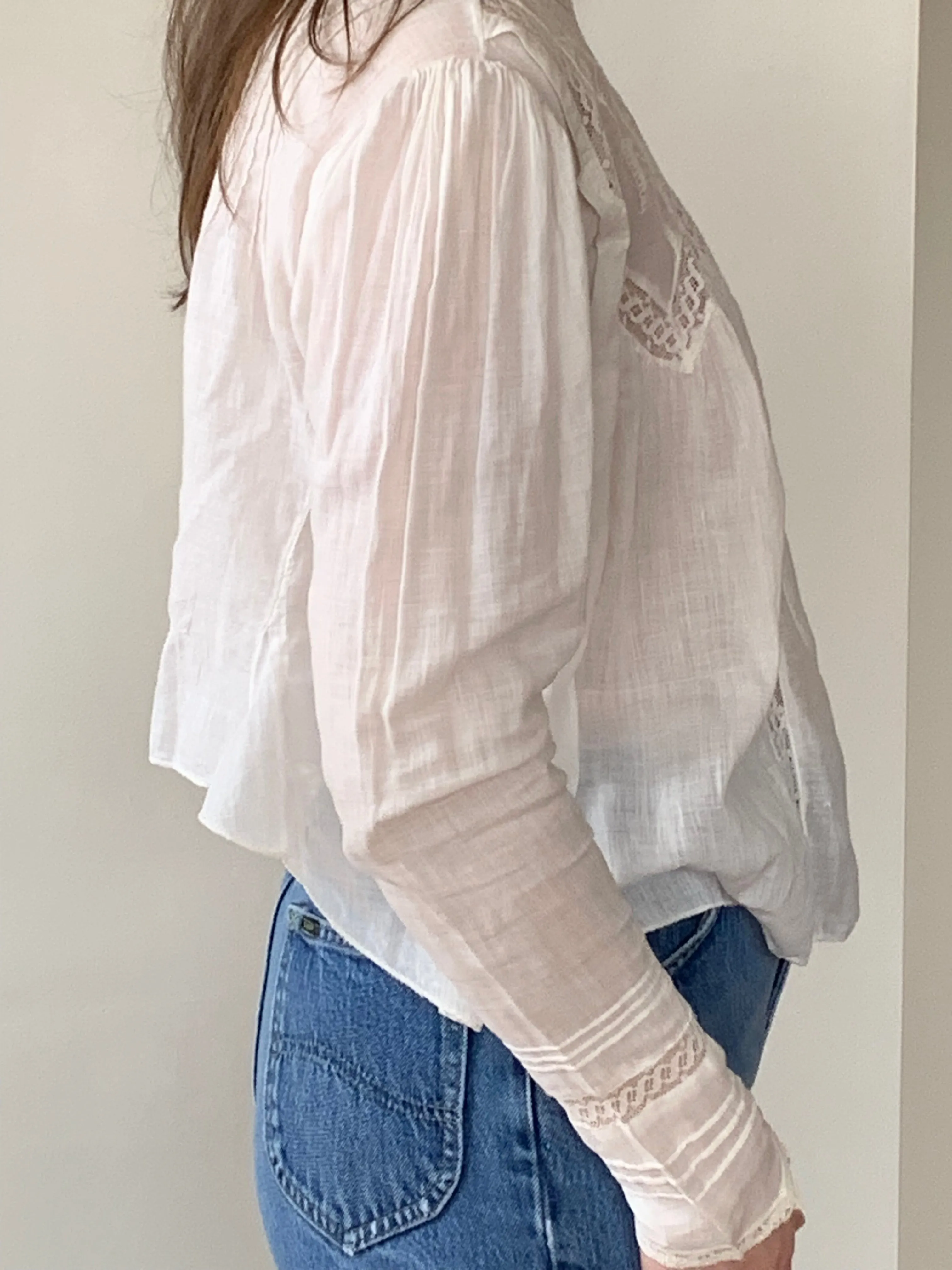 Vintage embroidered blouse