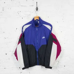 Vintage Nike Tracksuit Top - Blue - M