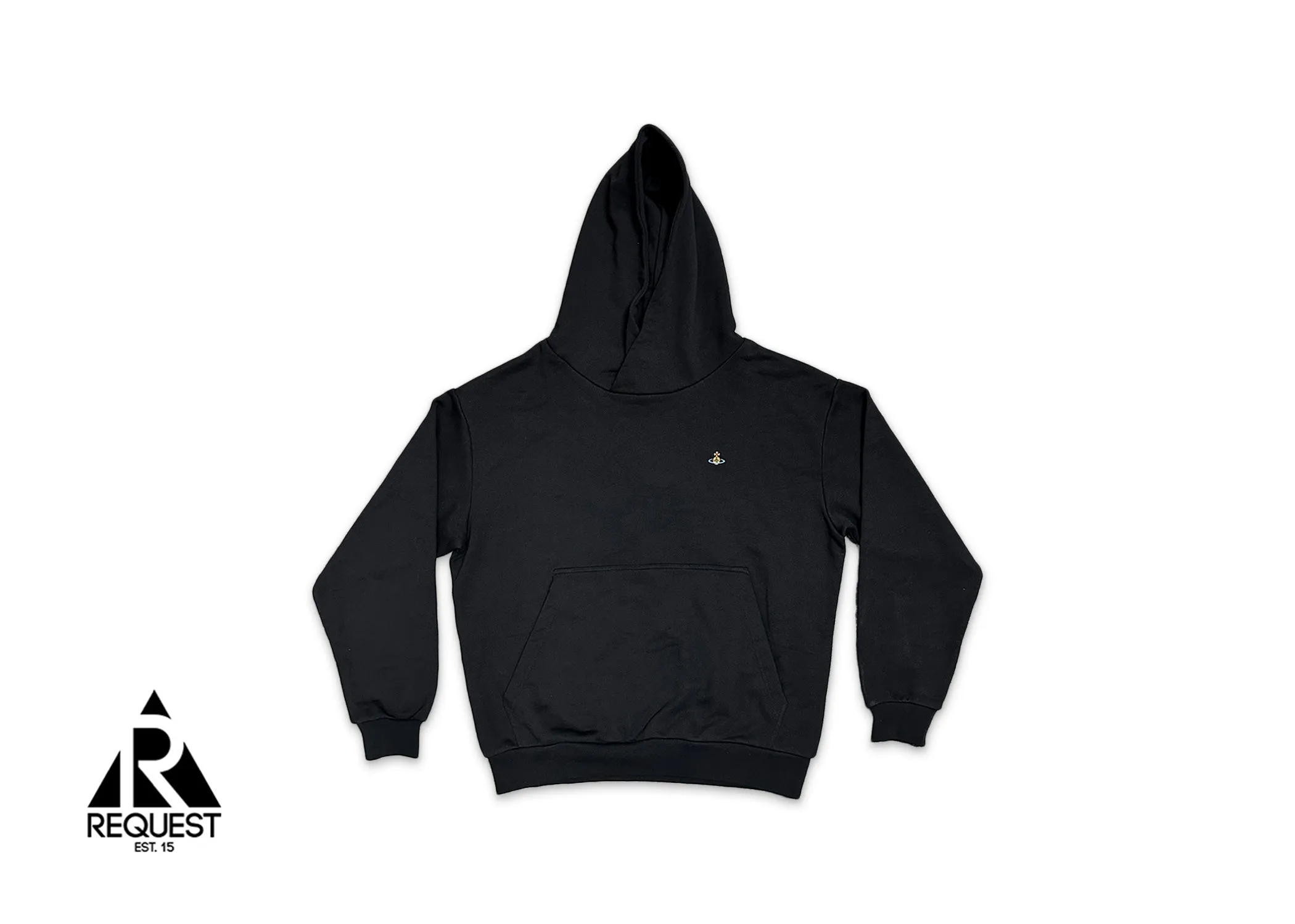Vivienne Westwood Orb Embroidered Hoodie "Black"