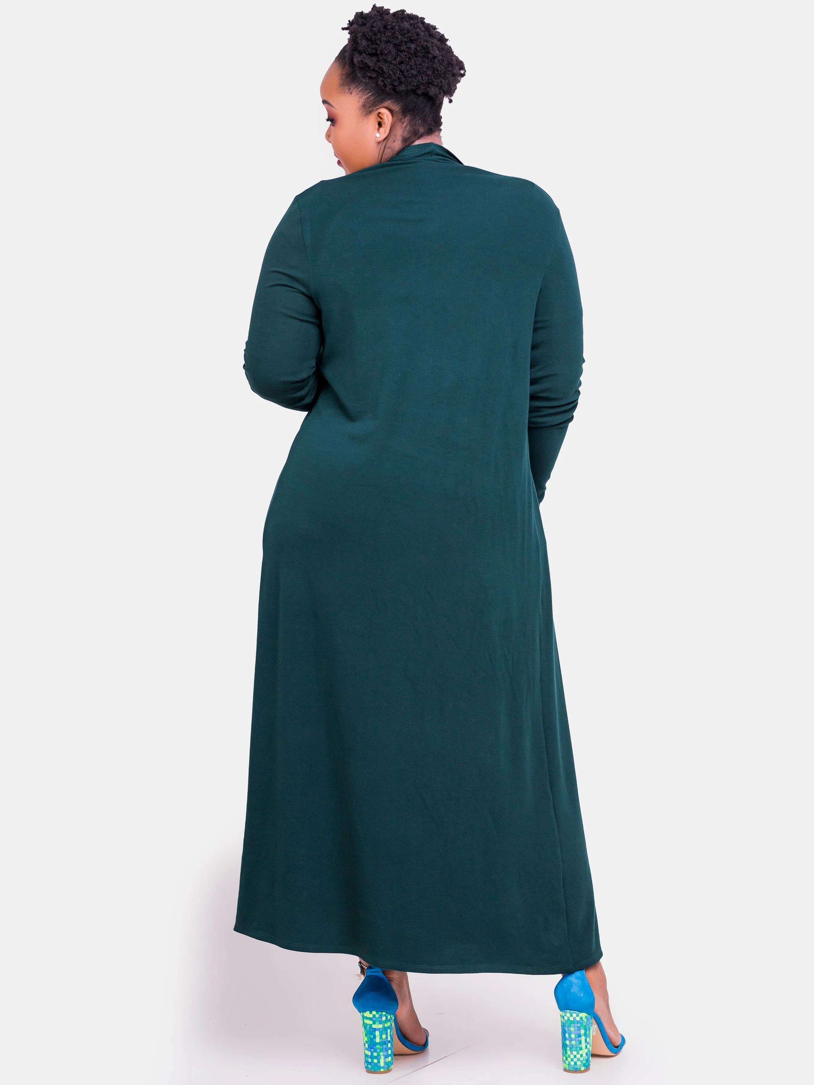 Vivo Basic Leila Maxi Waterfall - Dark Green