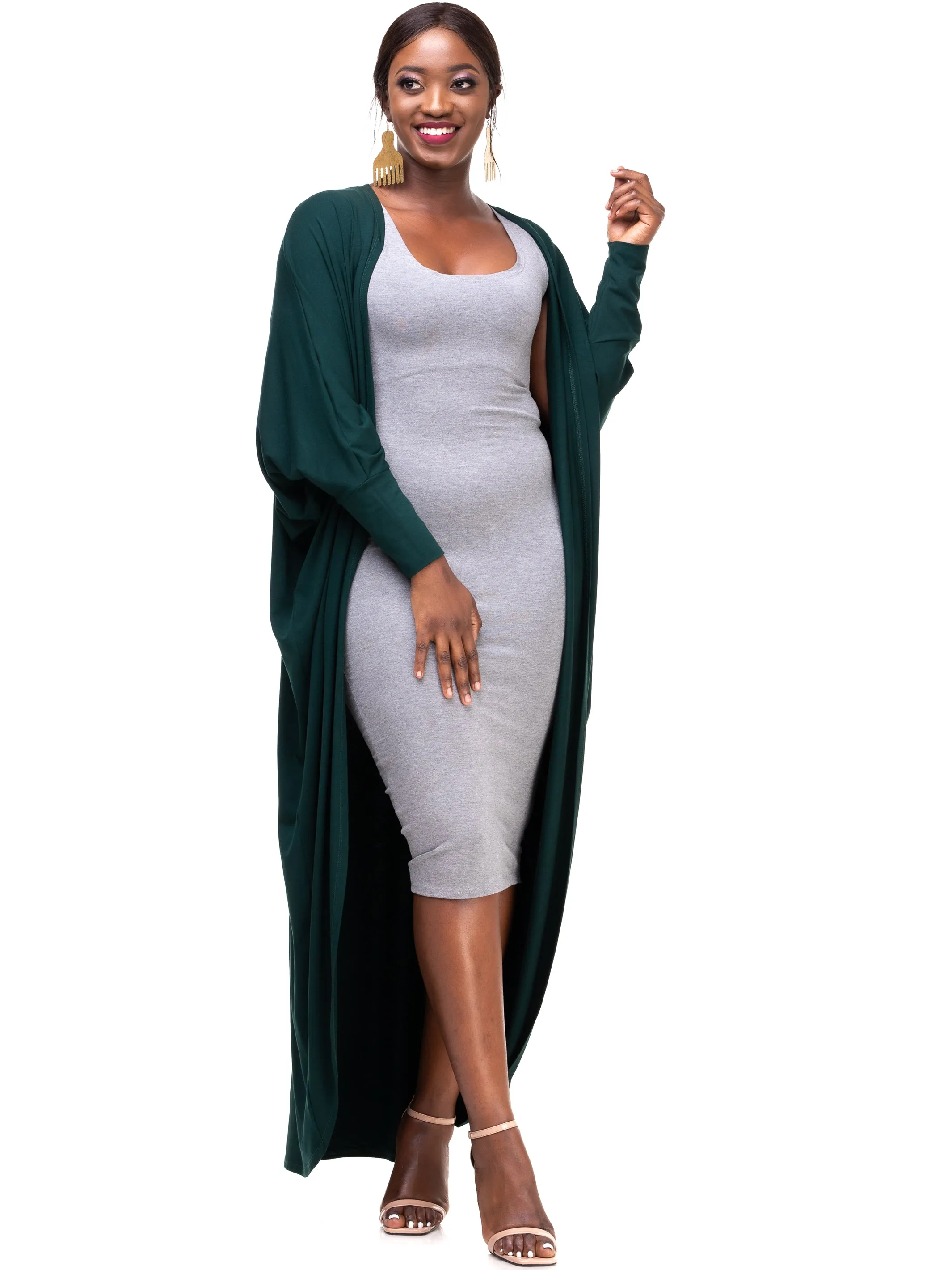 Vivo Basic Maxi Butterfly Waterfall - Dark Green