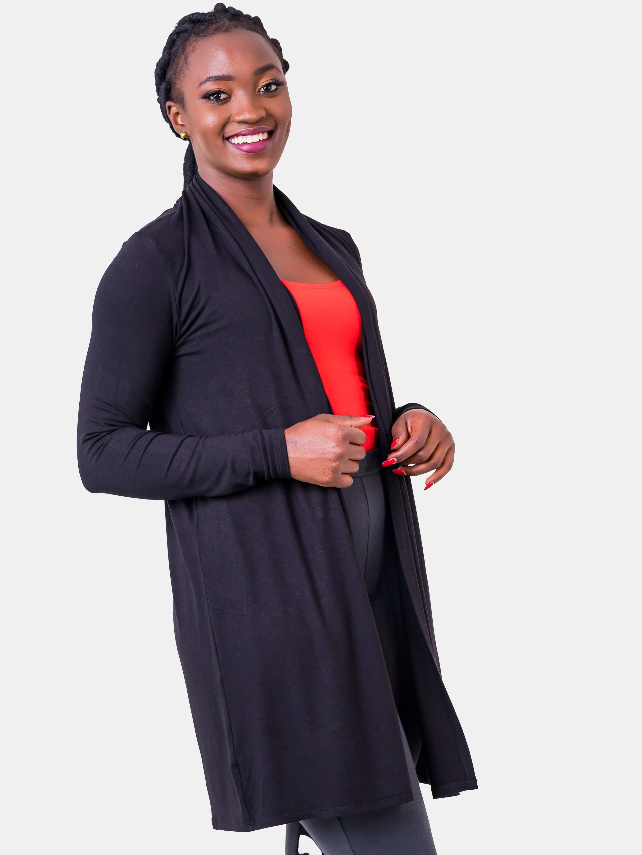 Vivo Basic Short Lily Waterfall - Black