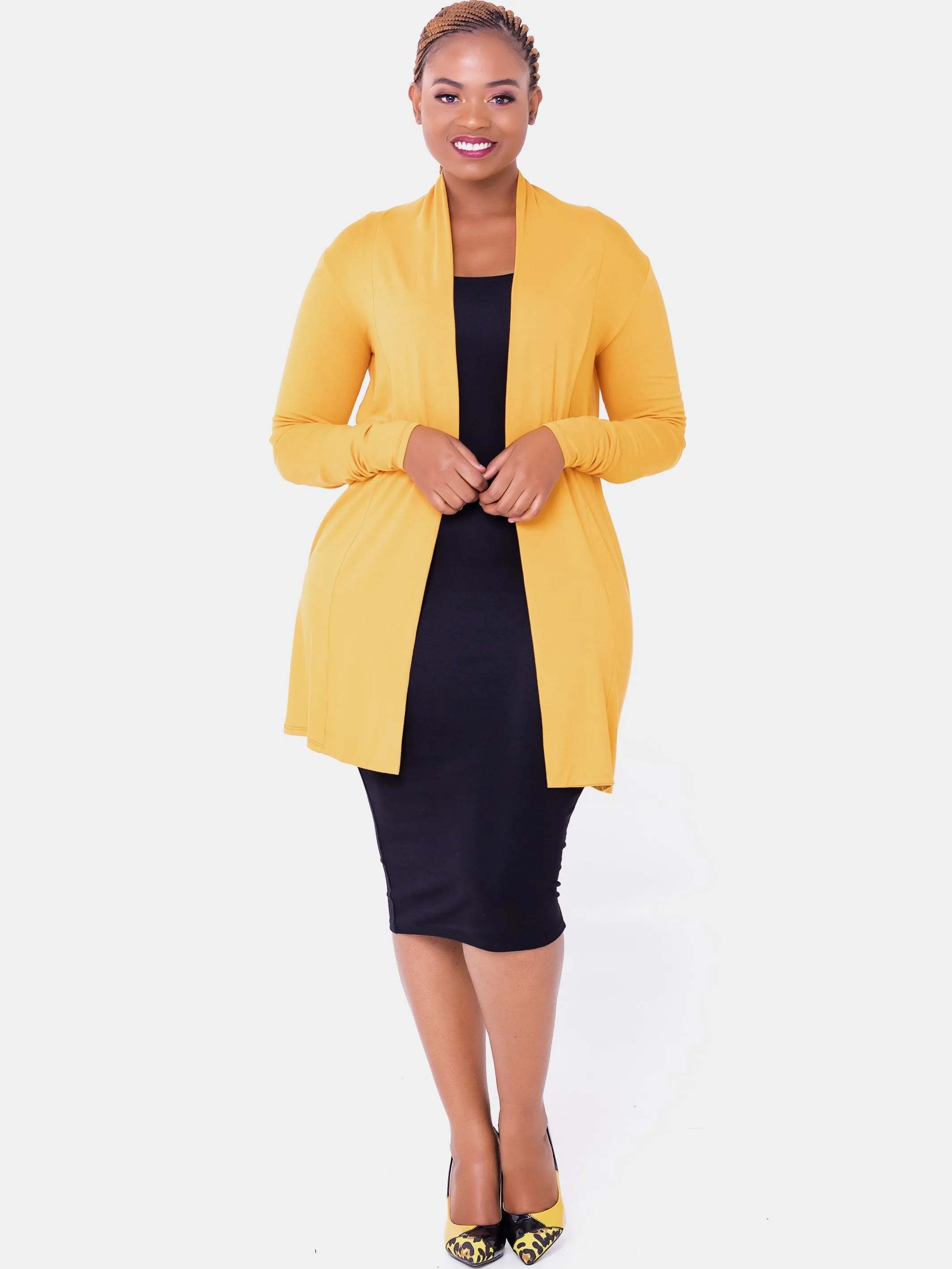 Vivo Basic Short Lily Waterfall - Mustard