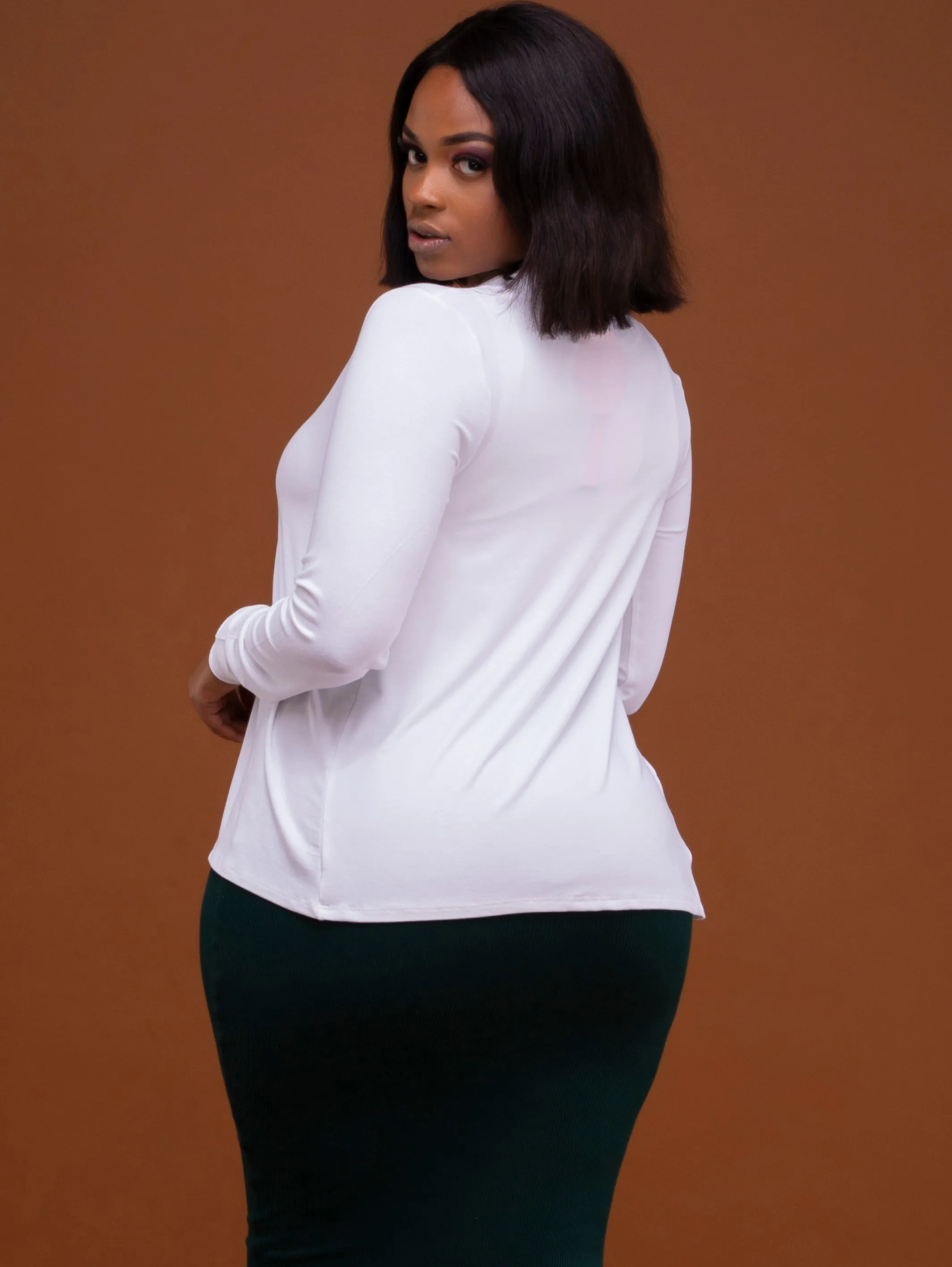 Vivo Basic Short Waterfall - Off White