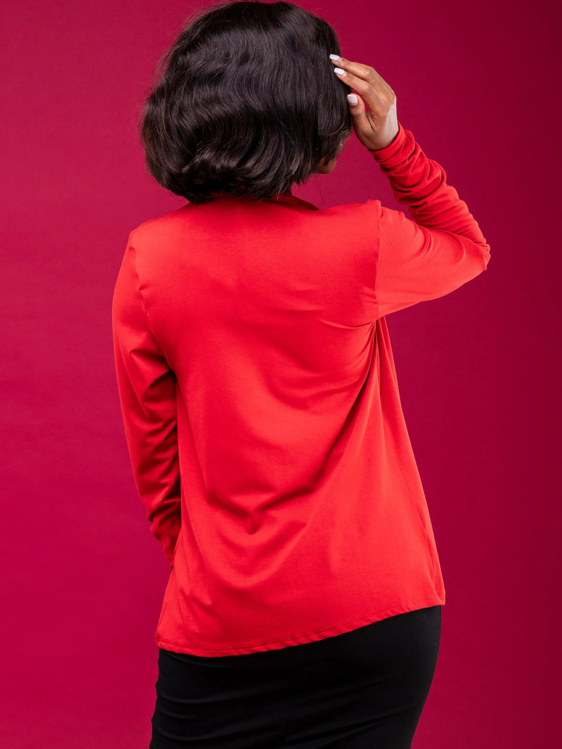 Vivo Basic Short Waterfall - Rust Red