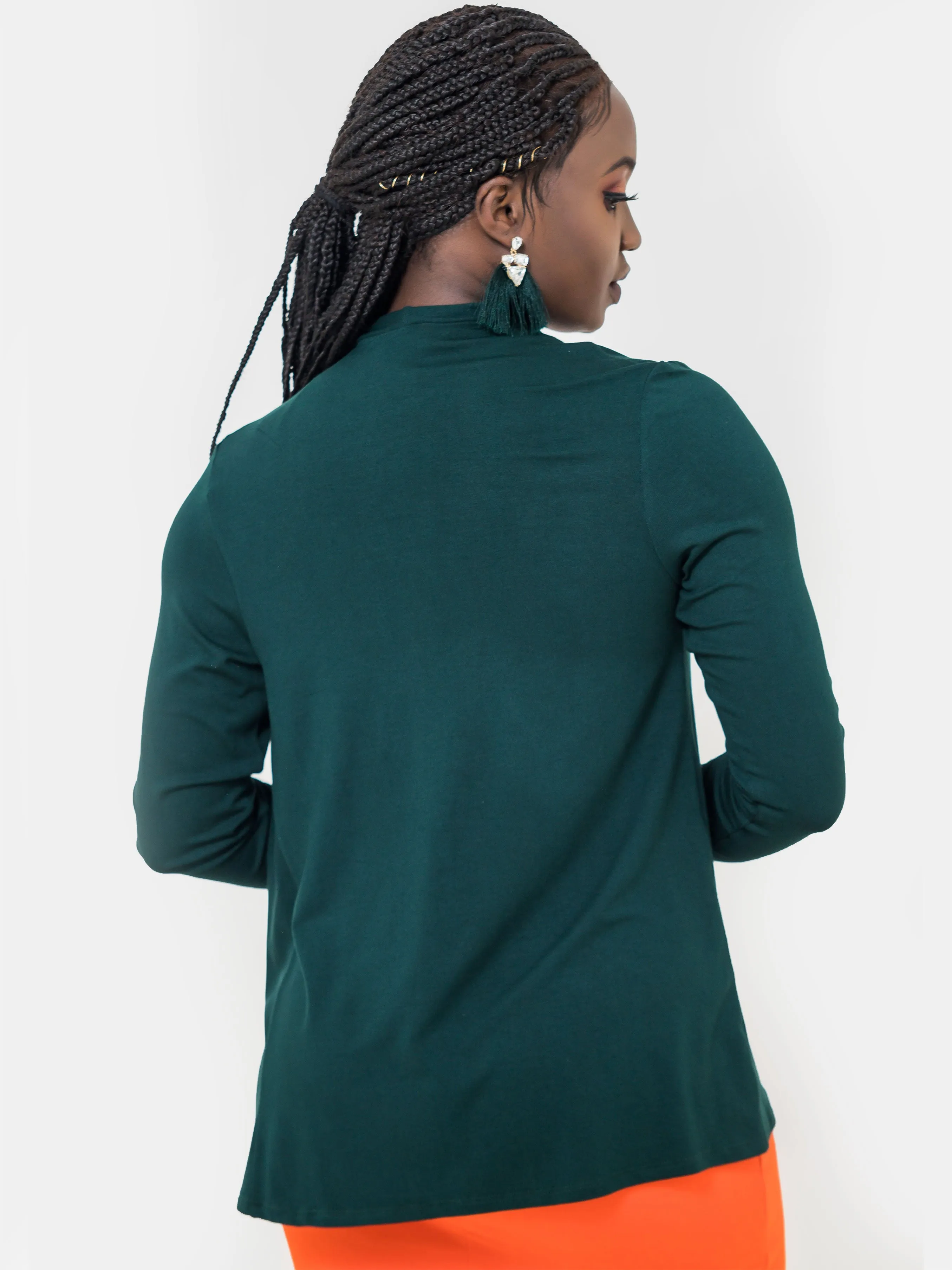 Vivo Basic Waterfall - Dark Green