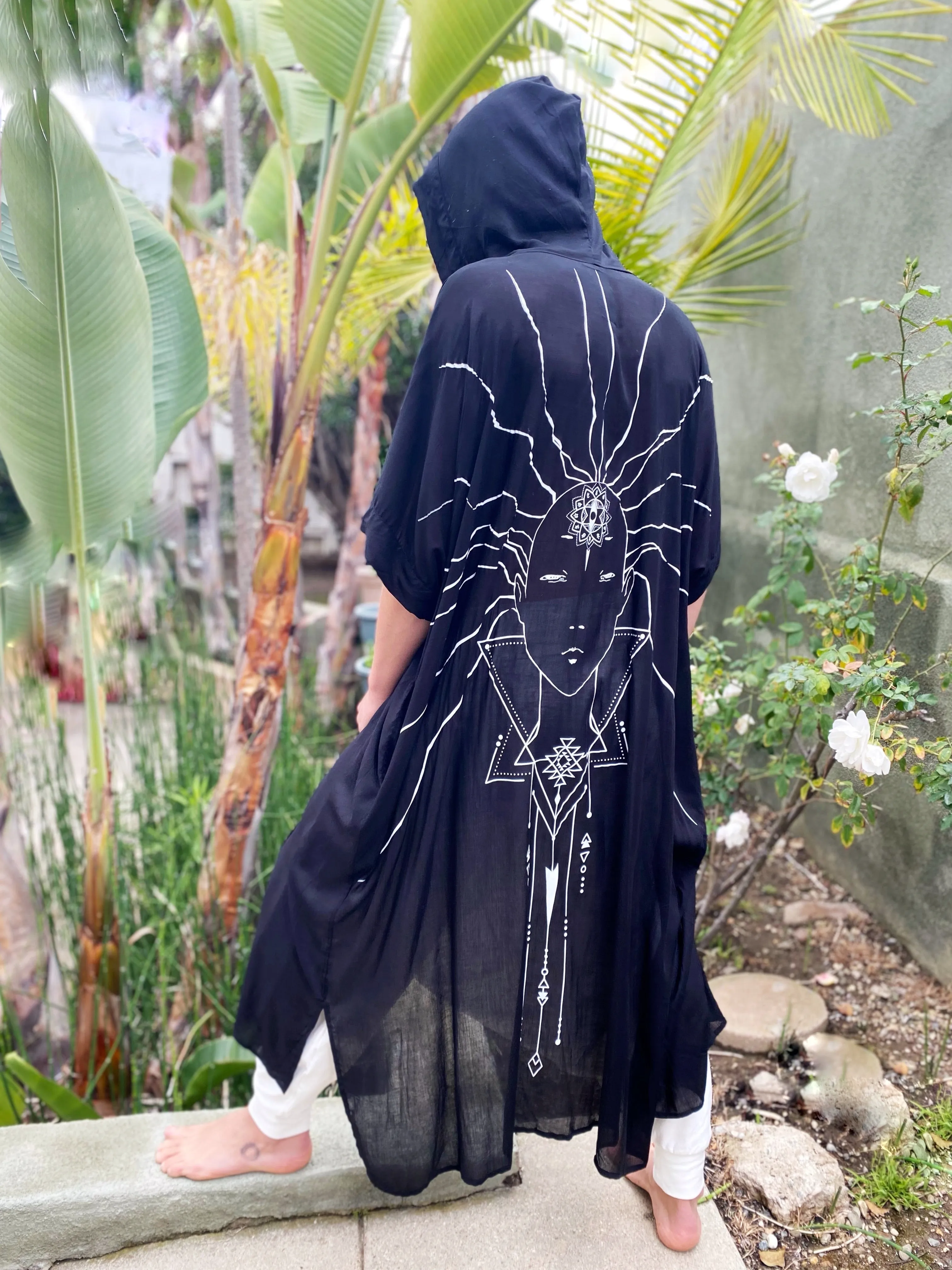 Wandering Monk | Black Kimono | Him