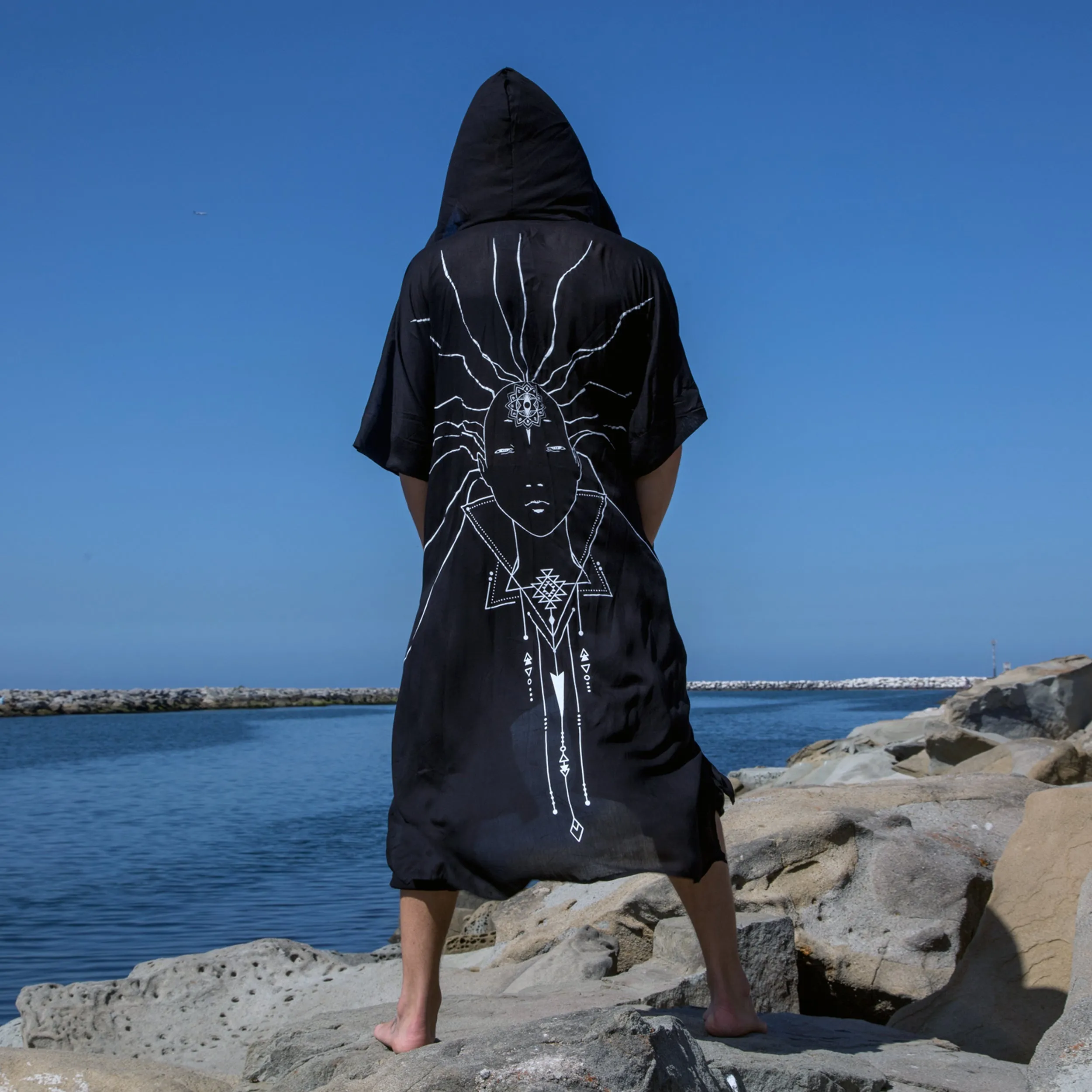 Wandering Monk | Black Kimono | Him