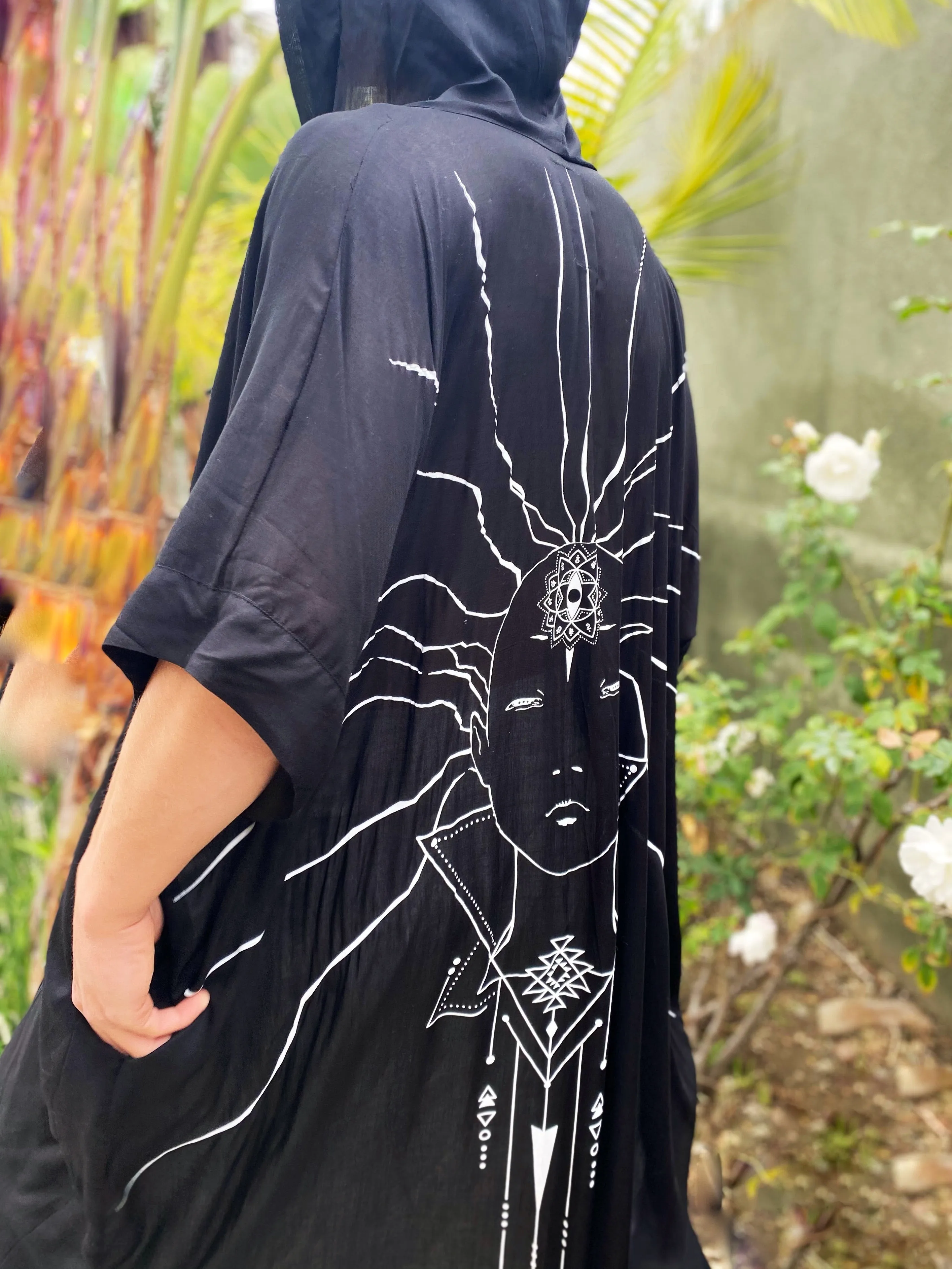 Wandering Monk | Black Kimono | Him