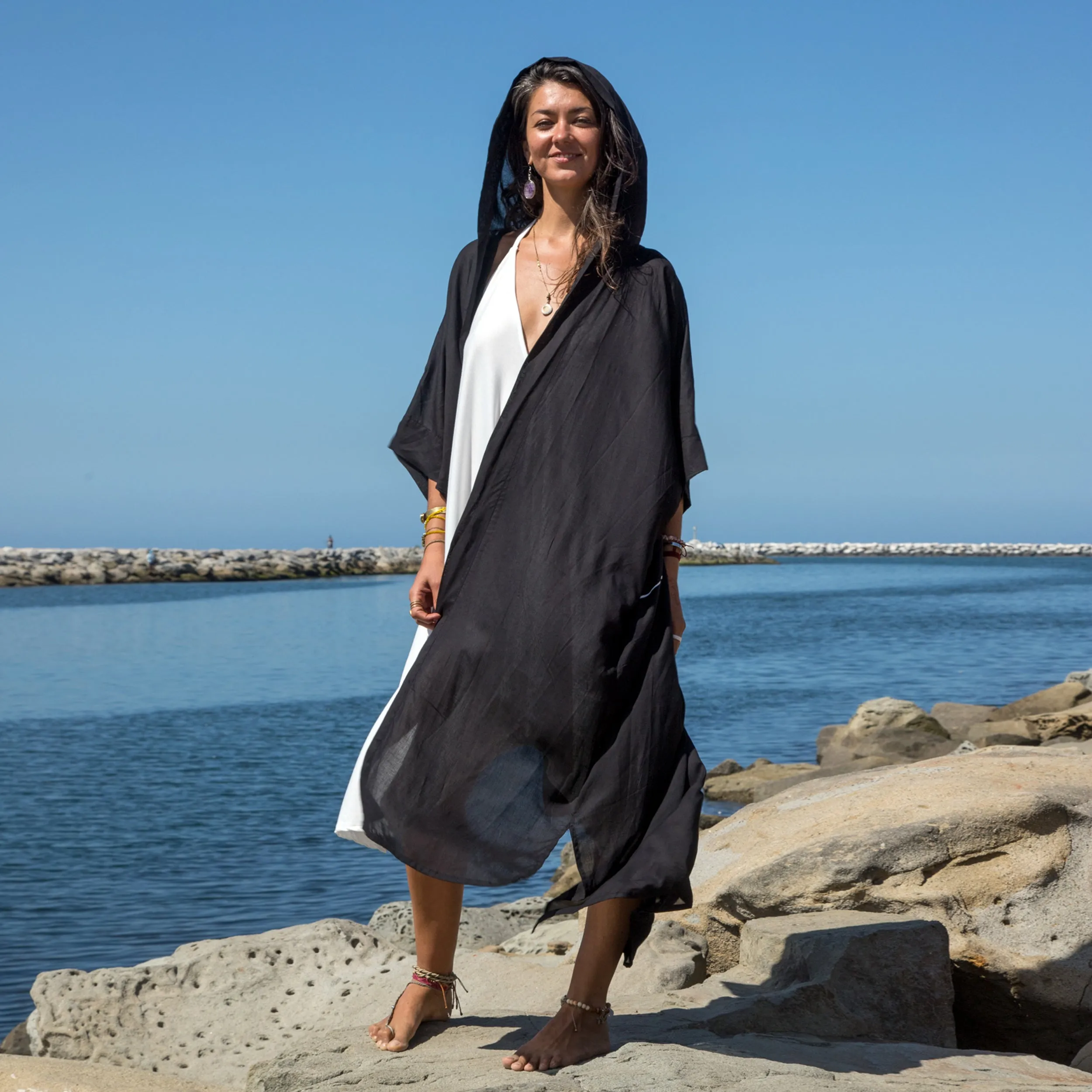Wandering Monk | Black Kimono