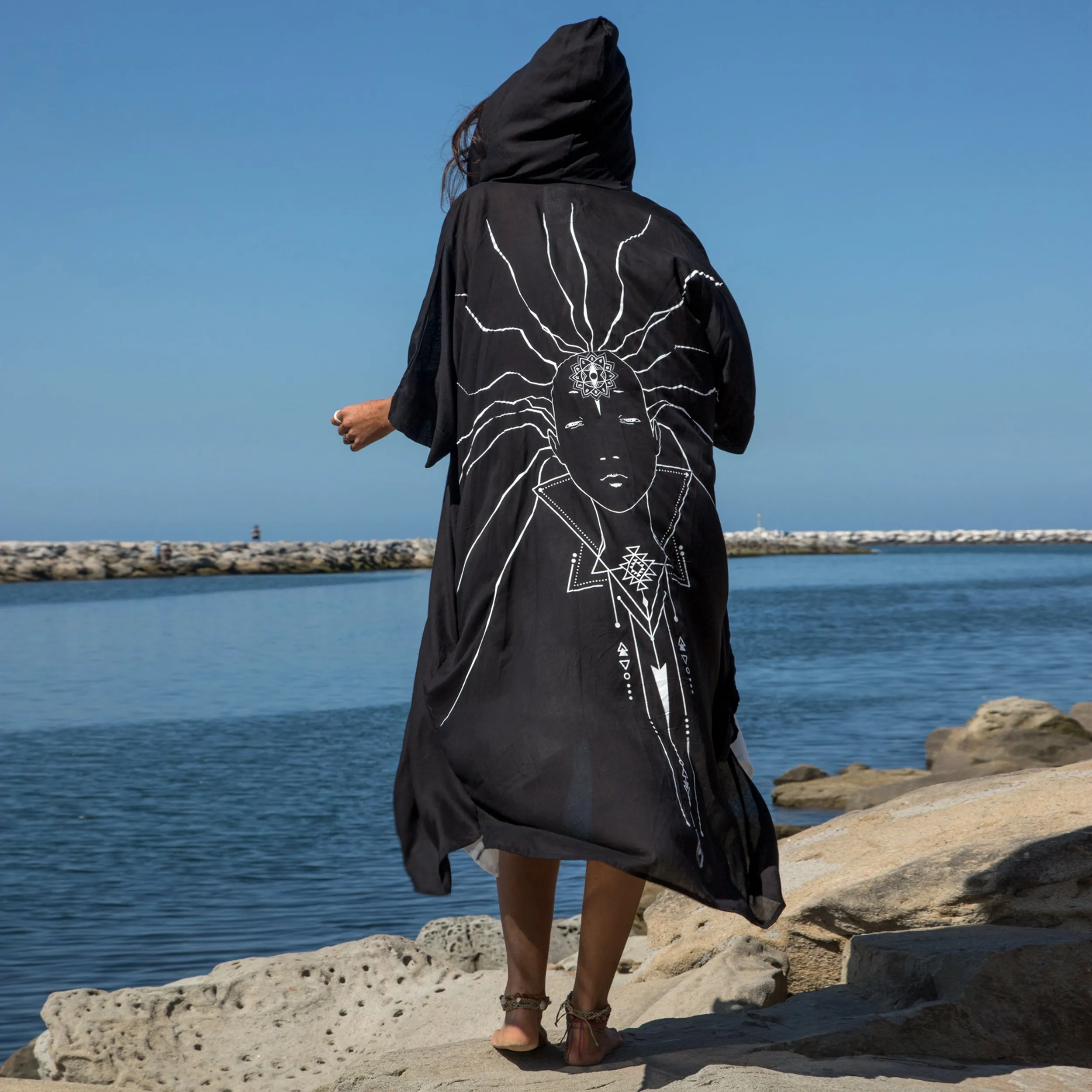 Wandering Monk | Black Kimono
