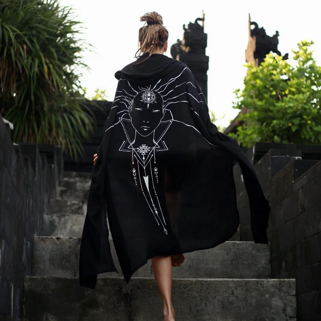 Wandering Monk | Black Kimono