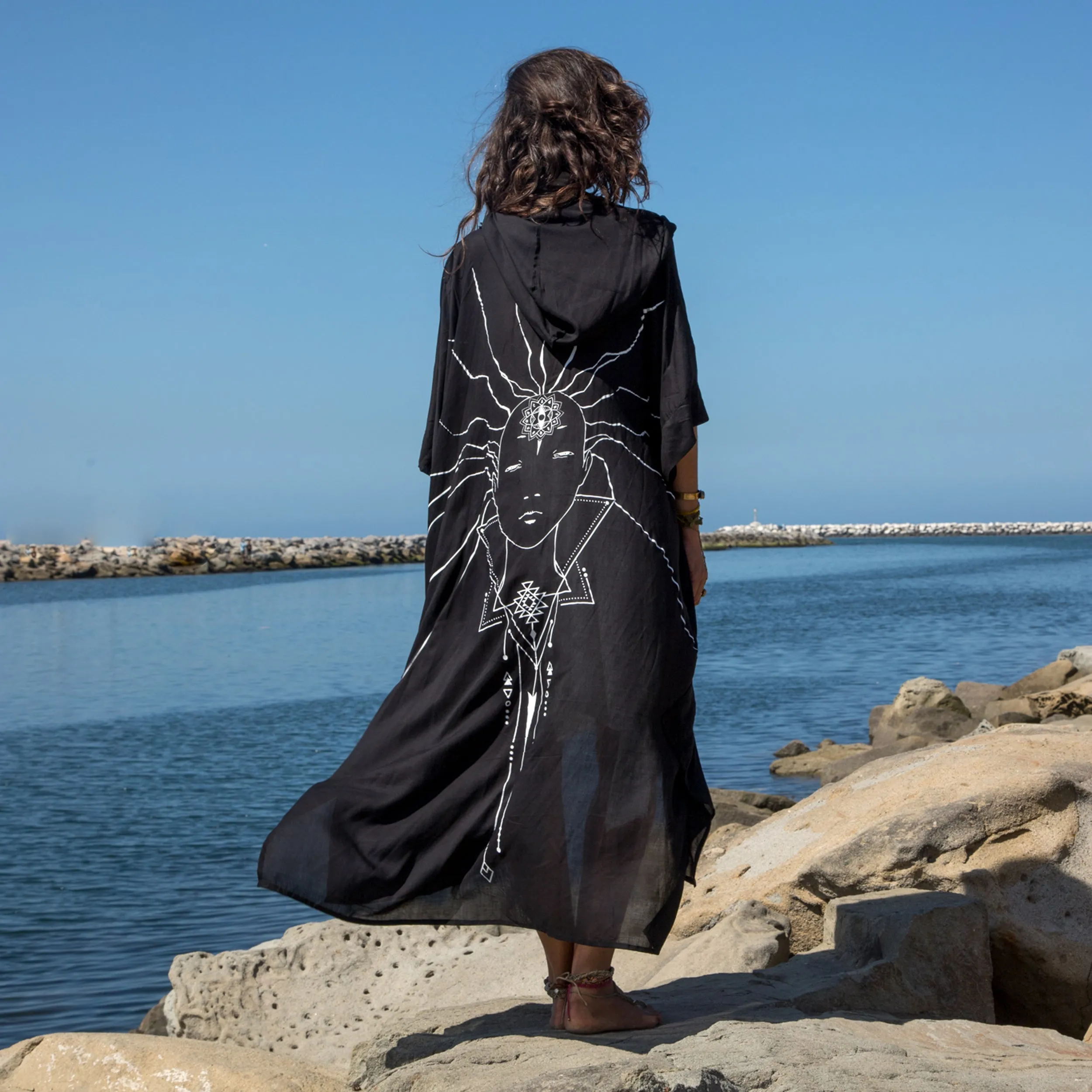 Wandering Monk | Black Kimono