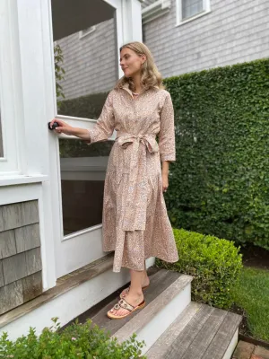 Waverly Tiered in Leopard Crab