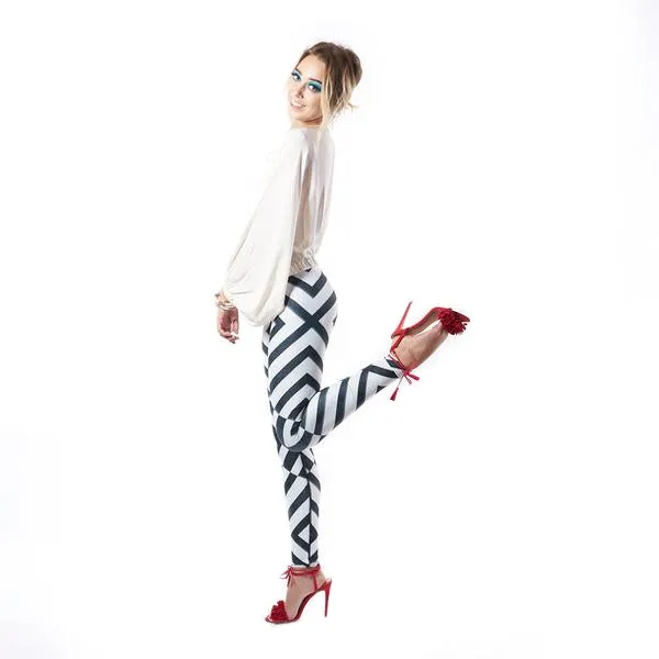 Wearable Art Leggings : Escher