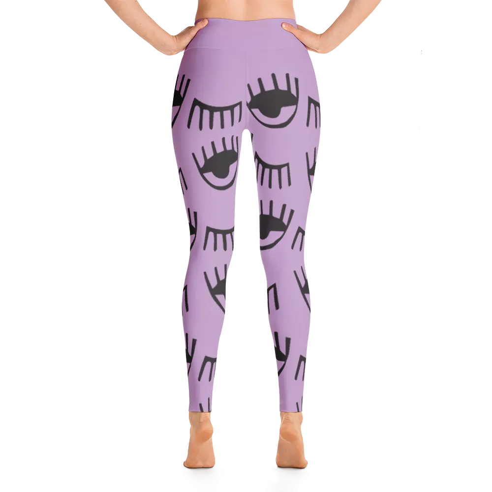 Wearable Art Leggings : Wink