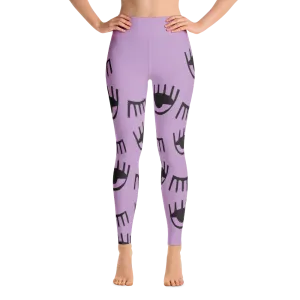 Wearable Art Leggings : Wink