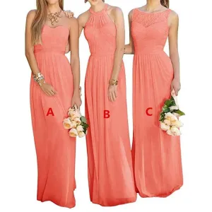 Wedding Maxi Gowns Sleeveless Bodycon Bridesmaid Dress