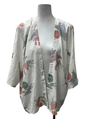 White Printed Kimono TCL
