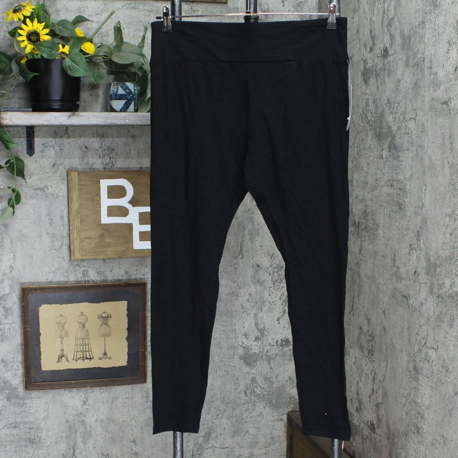 Wild Fable Women's High-Waisted Classic Leggings 559594 Black XL