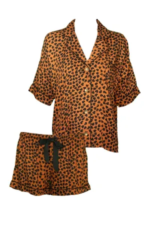 Wild Love PJ Set in Mocha