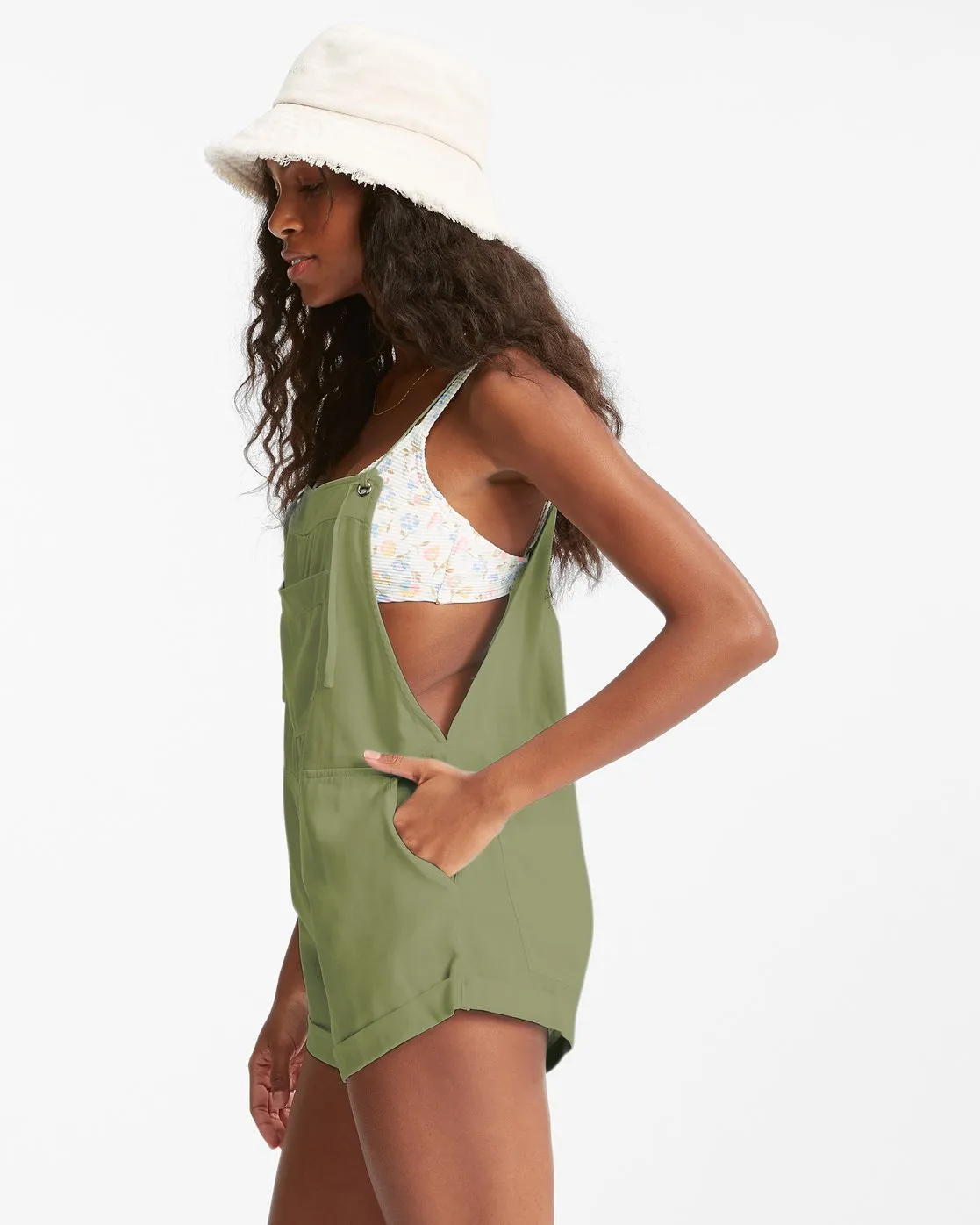 Wild Pursuit Overalls Romper