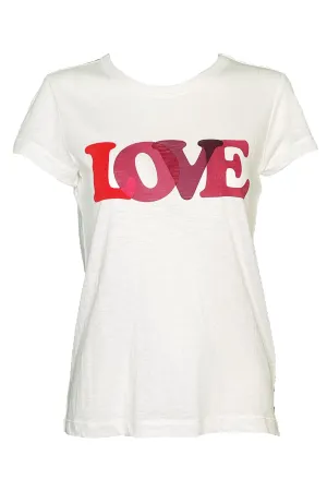 With A Kiss Short Sleeve Top in Ivory
