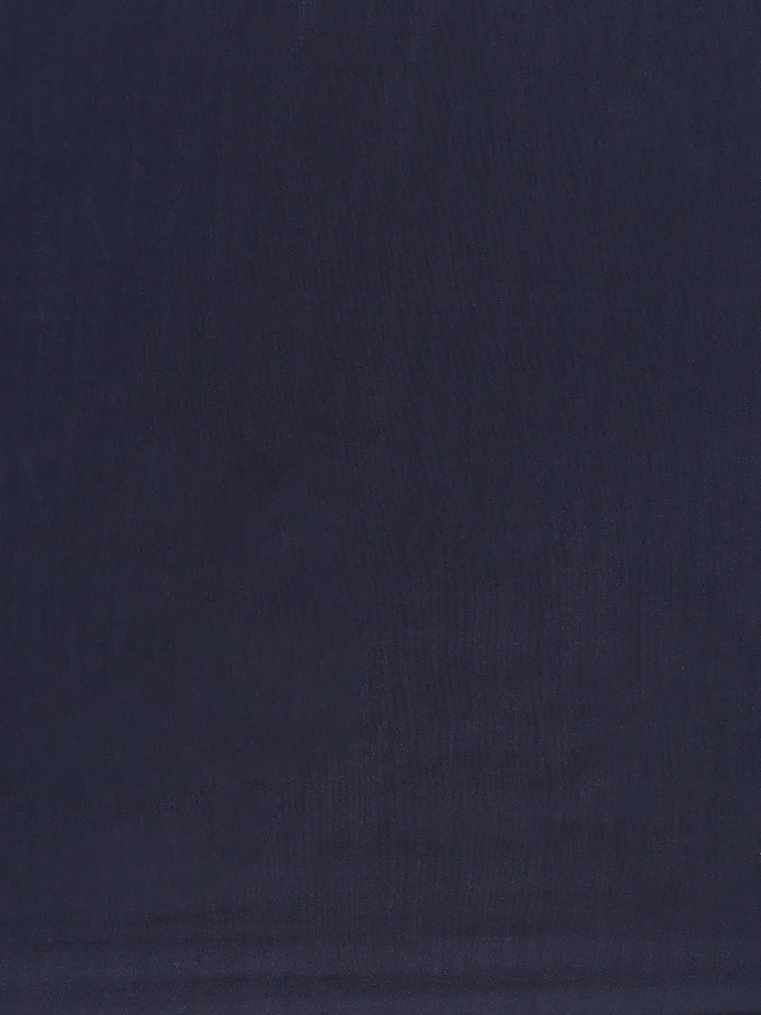 Women Navy Peplum RTW Draped Saree With Belt