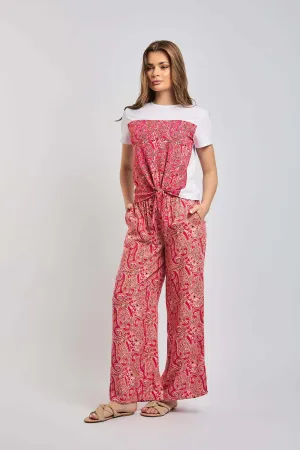Women Pant Wide Leg Multicolor