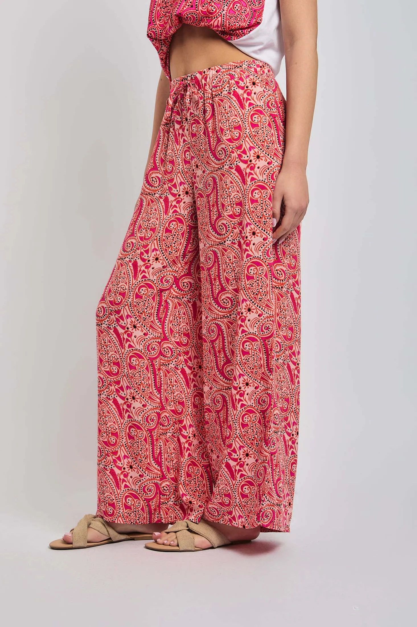 Women Pant Wide Leg Multicolor