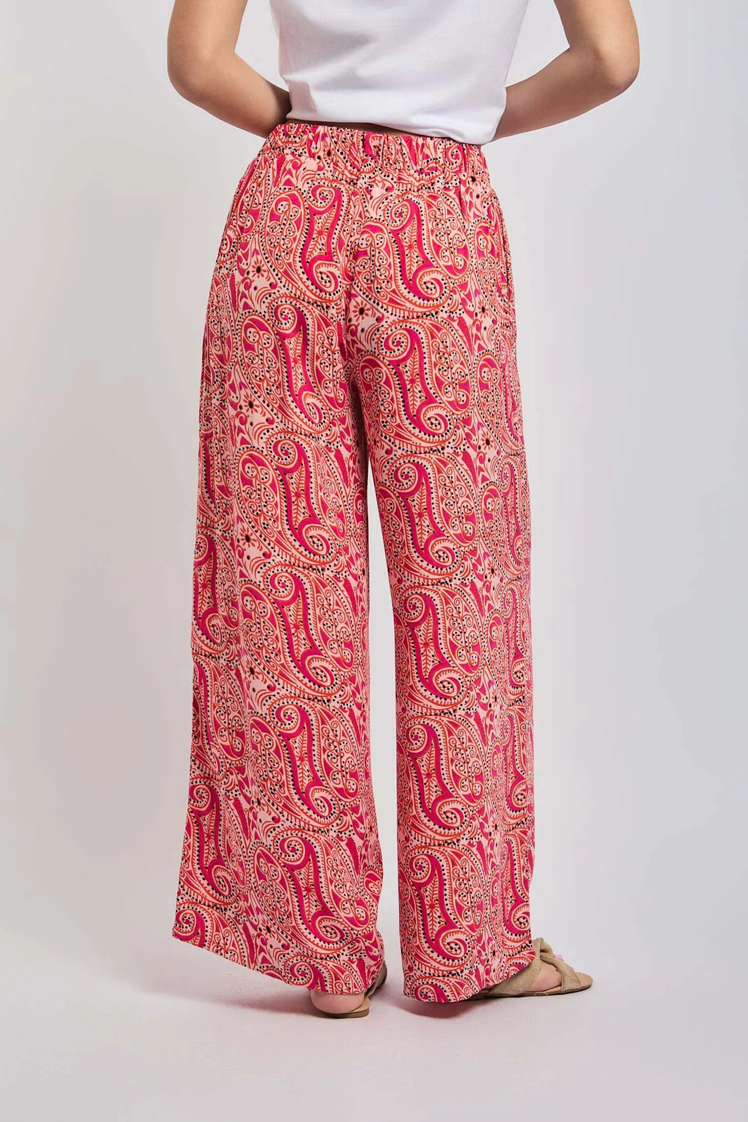 Women Pant Wide Leg Multicolor