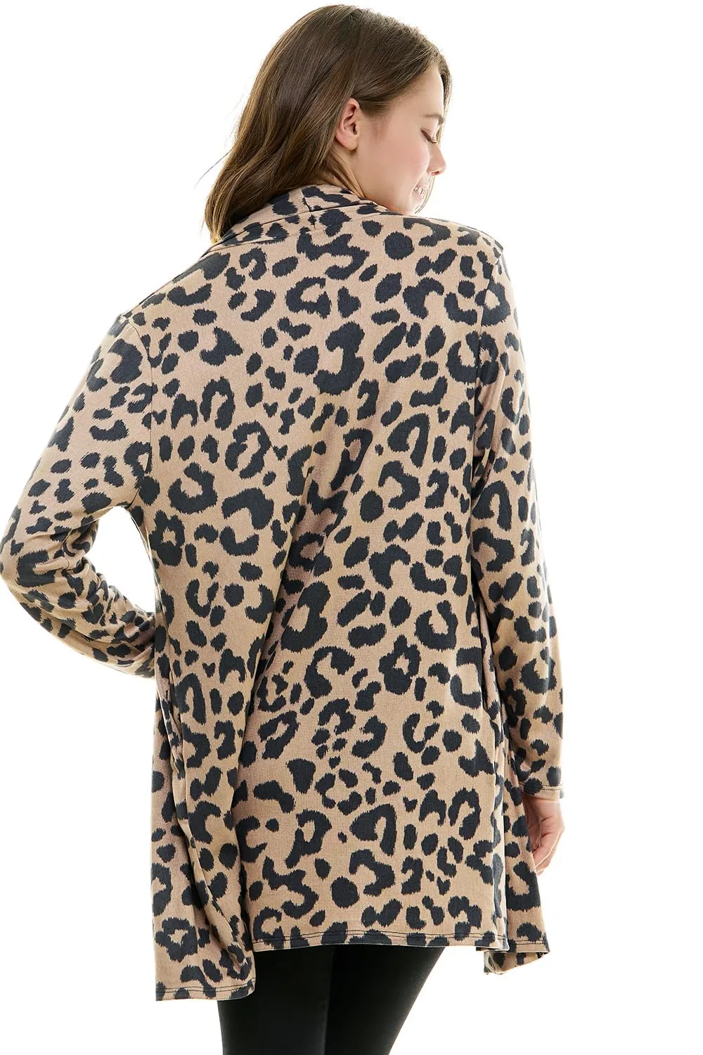 Women's Casual Lightweight Open Front Cardigans with Pockets and Formal Thin Kimono Duster Sweater Cardigan