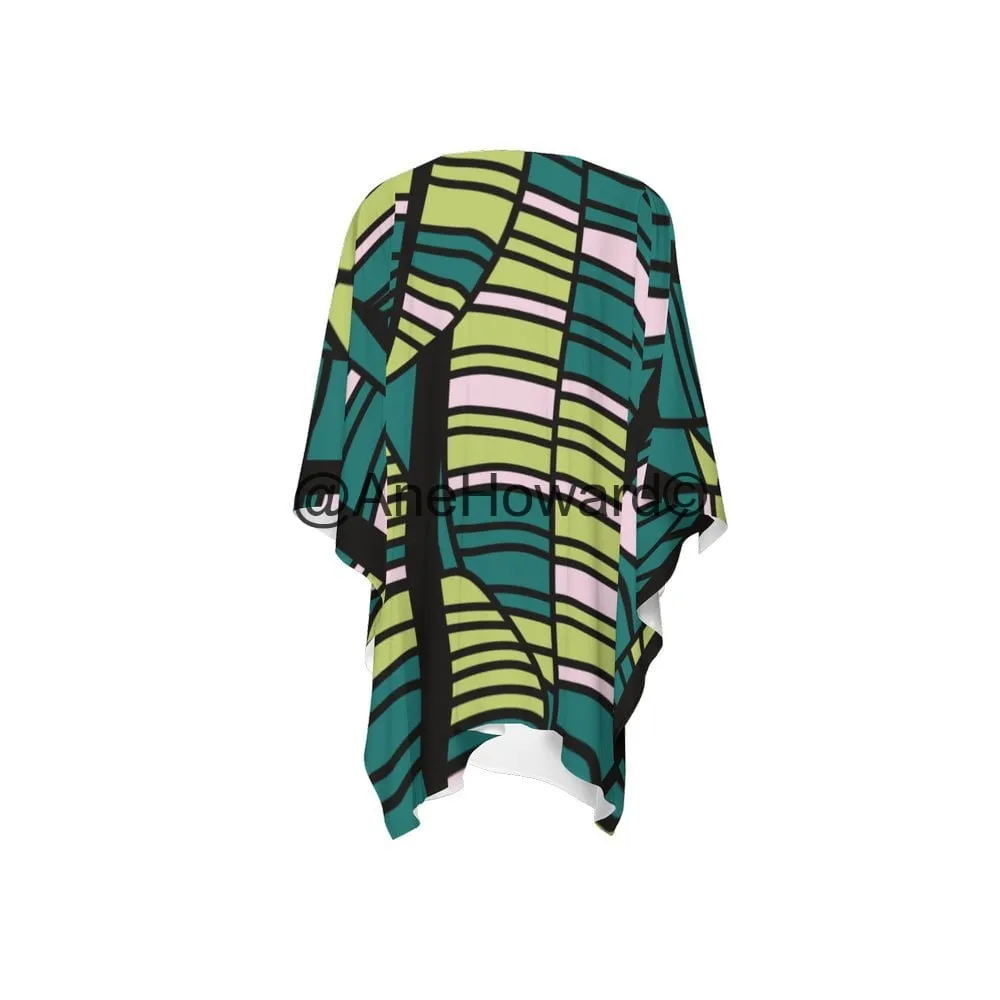 Women's Chiffon-like Wrap Summer Fern