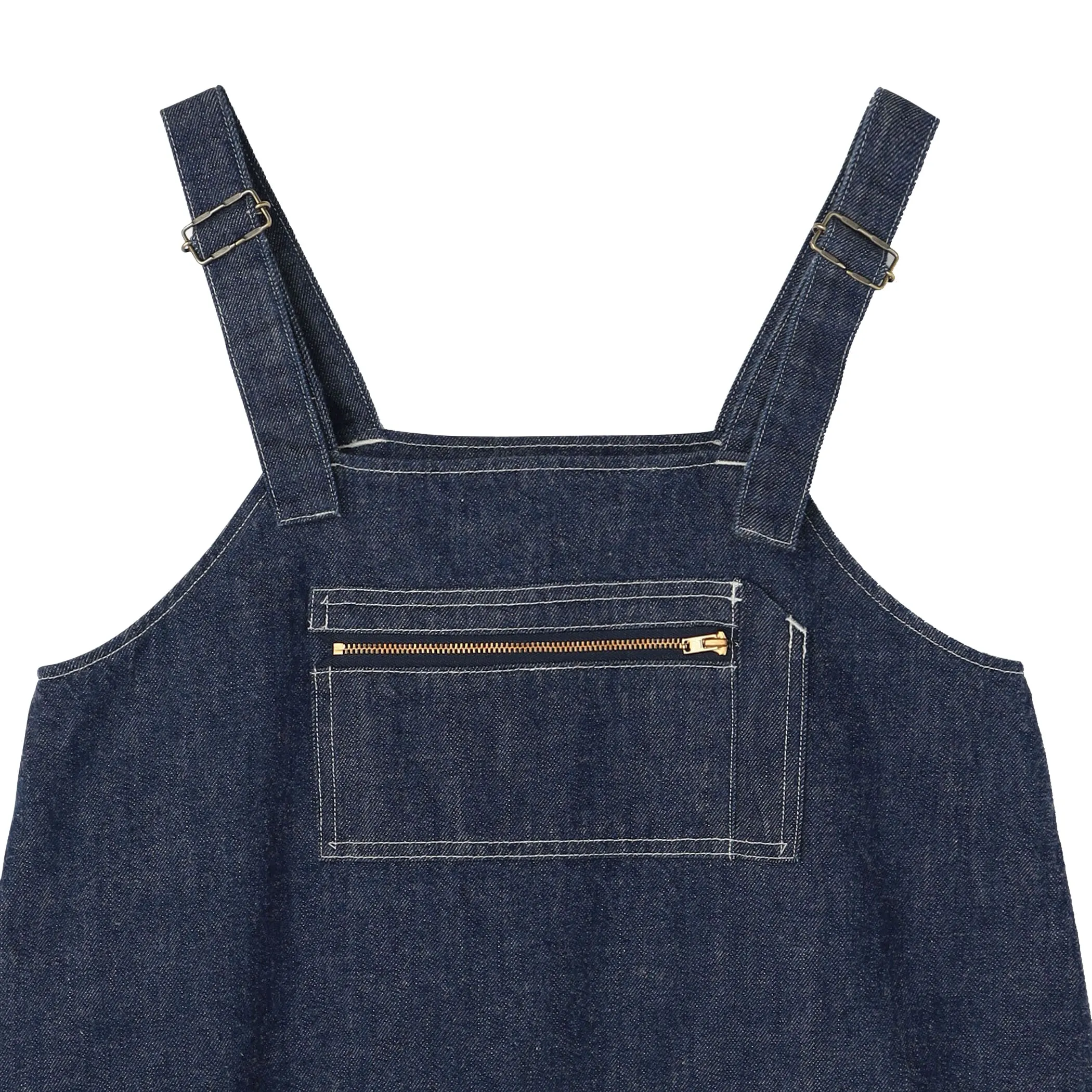 WOMEN'S DENIM OVERALLS SKIRT