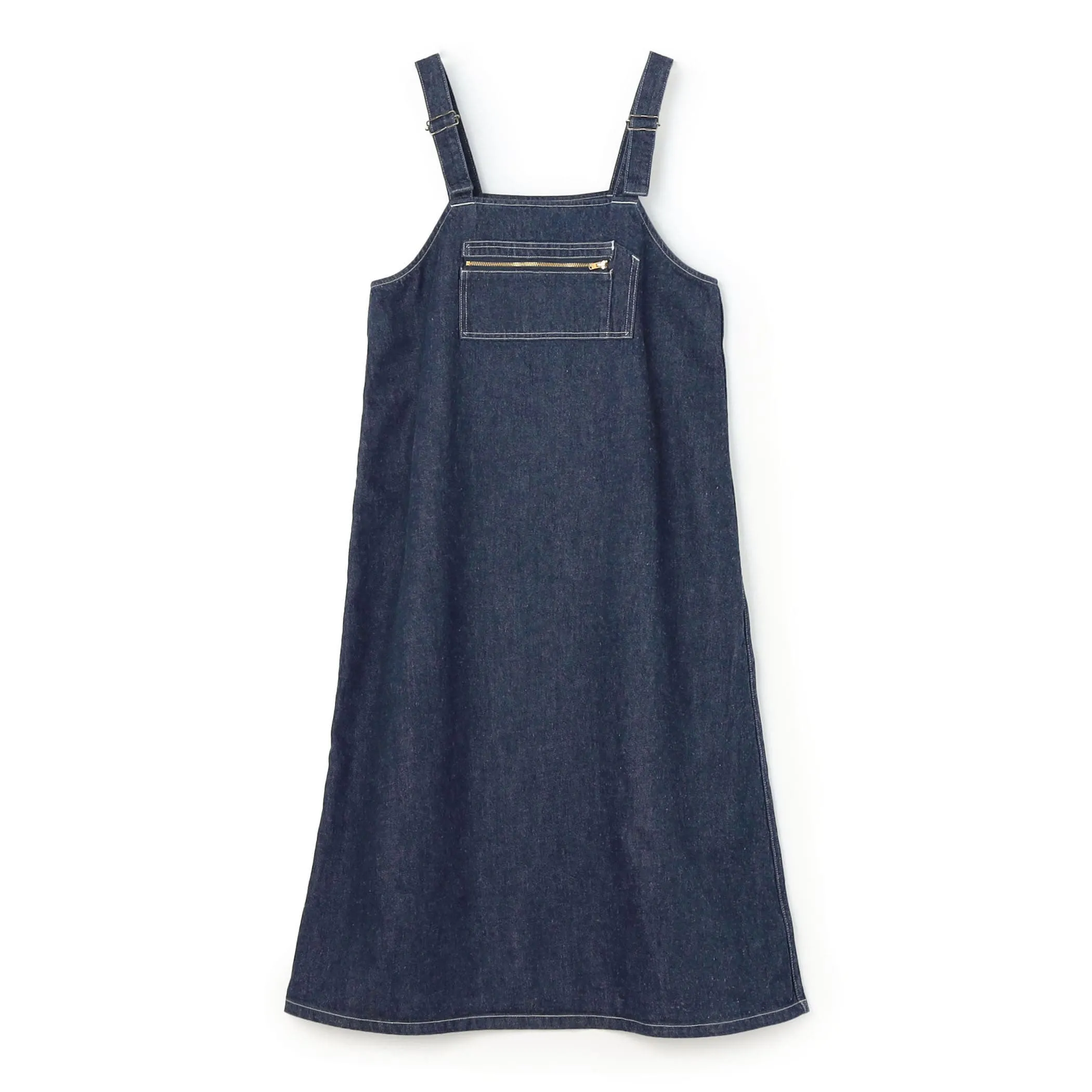 WOMEN'S DENIM OVERALLS SKIRT