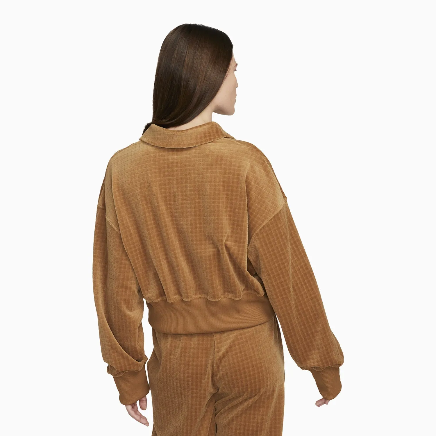 Women's Sportswear Velour Polo Outfit
