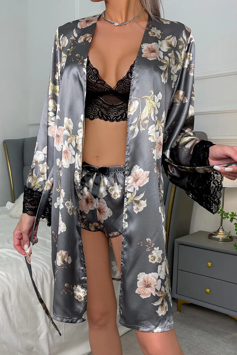 XK0176 Silky Lingerie Set