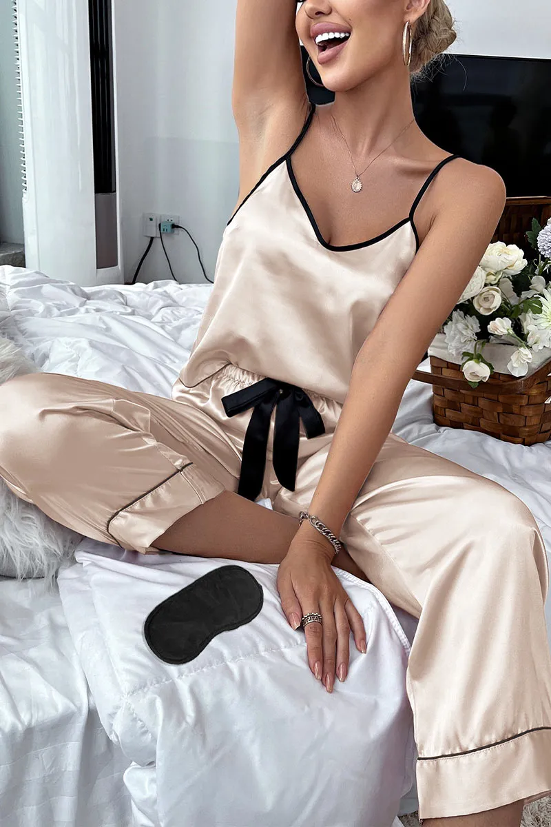 XK0183 Silky Cami and Pants PJS